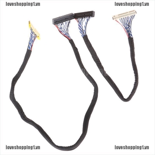 Dây Cáp LVDS Cố Định-30P-S6 30pin 2 ch 6-bit dual 6bit Màn Hình LCD