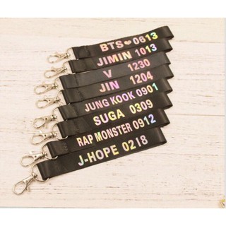 Móc Khoá Dây Strap Điện Thoại BTS Nhiều Hoạ Tiết (LOẠI NGẮN)