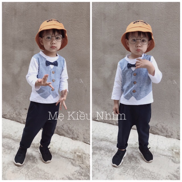 Set bộ công tử bé trai