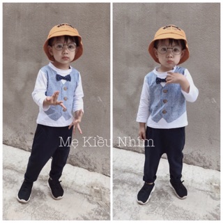 Set bộ công tử bé trai