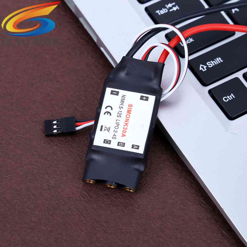 Bộ Điều Khiển Tốc Độ Không Chổi Than ESC 30A Hiệu Quả Cao