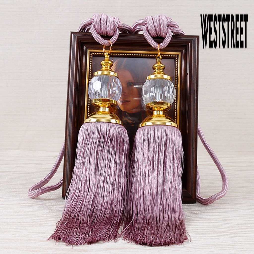 Dây Buộc Rèm Cửa Polyester Thiết Kế Treo Sành Điệu Trang Trí Nhà Cửa