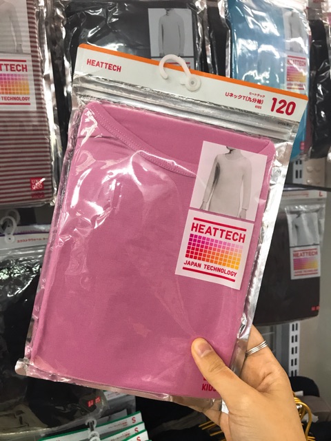 Áo giữ nhiệt heattech Uniqlo trẻ em
