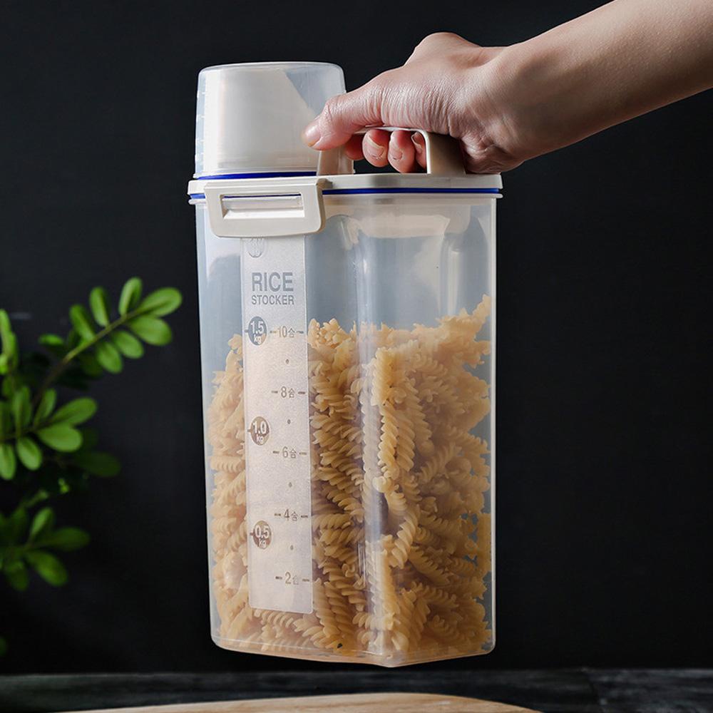 Hộp Đựng Ngũ Cốc / Thức Ăn Kín Chống Ẩm Tiện Dụng Cho Gia Đình