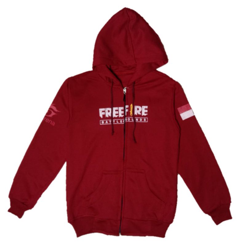 Áo Khoác Khóa Kéo Free fire Bé Trai 8-10 Tuổi
