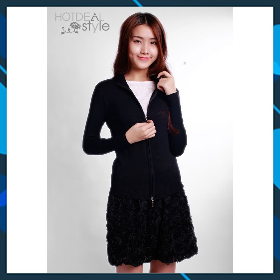 Áo Khoác Len Nữ Cổ Cao Hàn Quốc | BigBuy360 - bigbuy360.vn