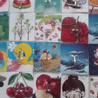 SET 10 MÓC DÁN TƯỜNG 3D SIÊU DÍNH