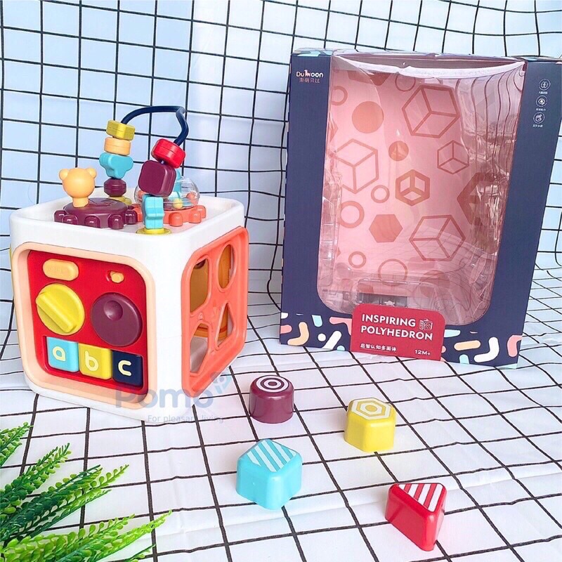 Hộp Đồ Chơi Phát Nhạc Đa Năng Duhoon Cao Cấp Cho Bé