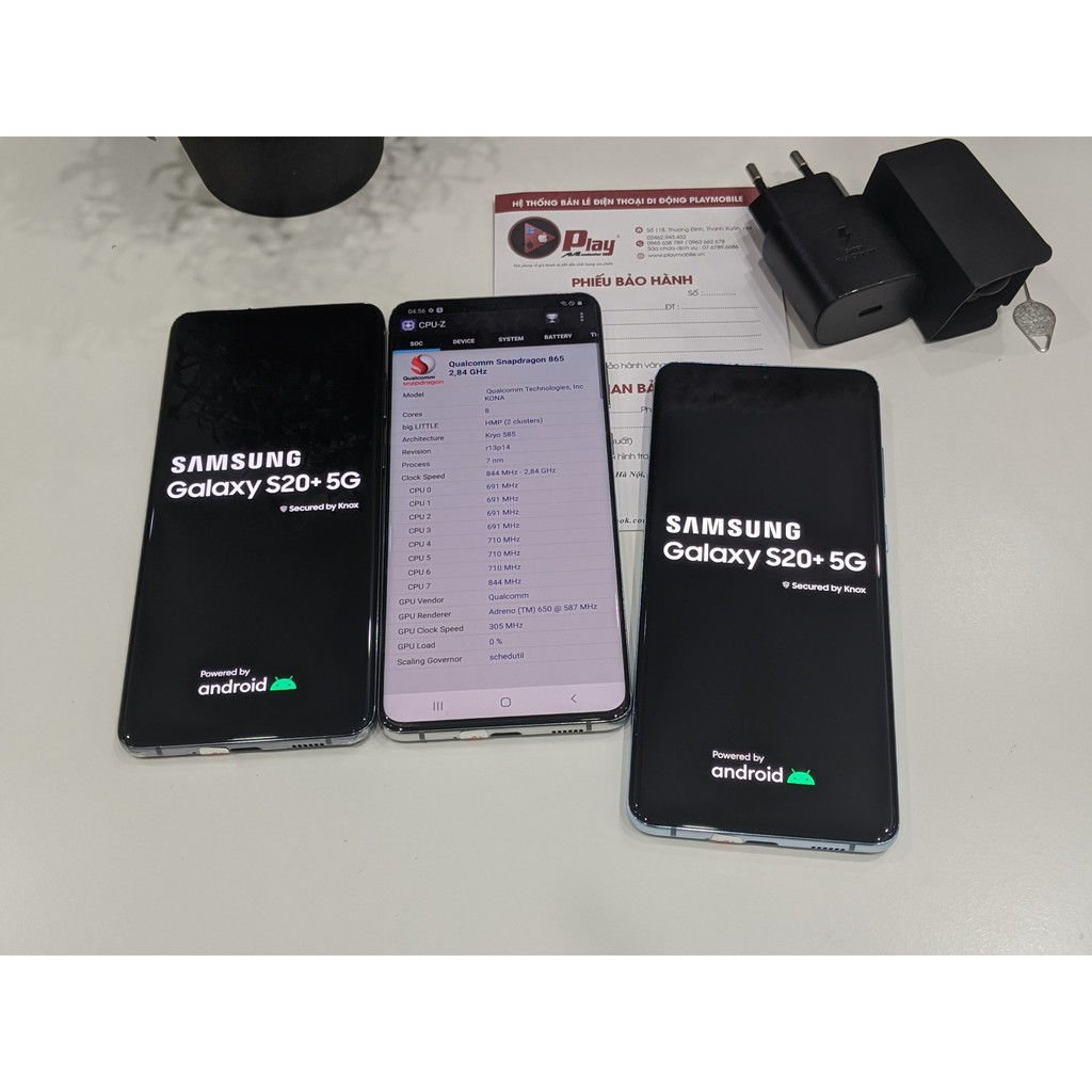 Điện Thoại Samsung Galaxy S20 Plus 5G 2 sim Bản CPU Snap865 mạnh mẽ , Màn 120HZ || Bản Ram 12GB  Tại Playmobile