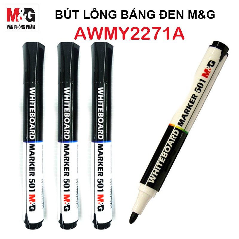 Bút Lông Bảng Đen M&amp;G AWMY2271A Thân Trơn có 01 đầu