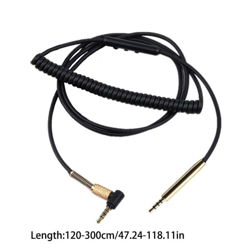 Dây Cáp Lò Xo Nối Dài 300cm Cho Tai Nghe E65BTNC PVC