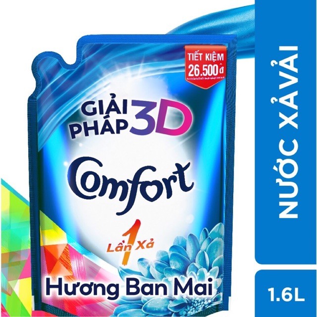 Nước xả vải ComFort 1,6 L - Hương Ban Mai