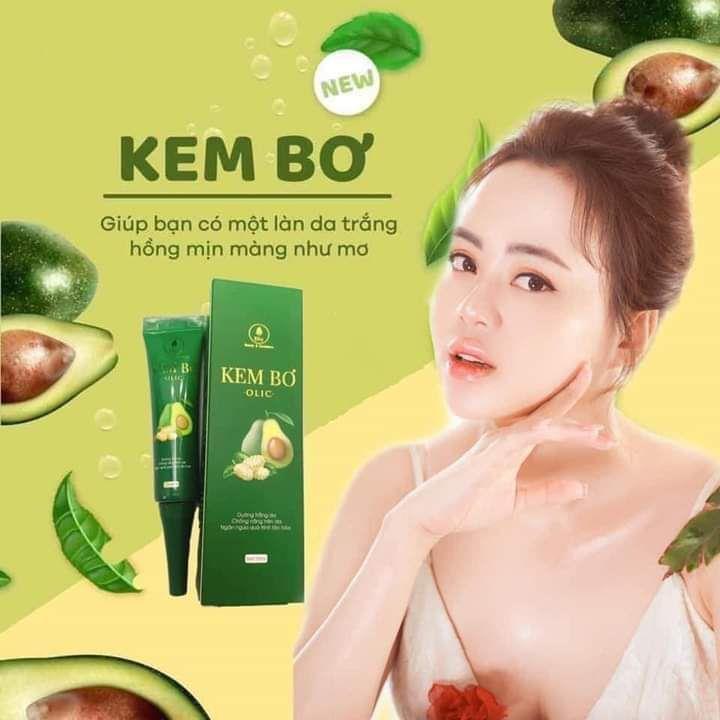 Kem Bơ OLIC - Kem Cấy Trắng Nano OLIC Kem Dưỡng Trắng Cấp Ẩm Chống Nắng Chống Lão Hóa Da