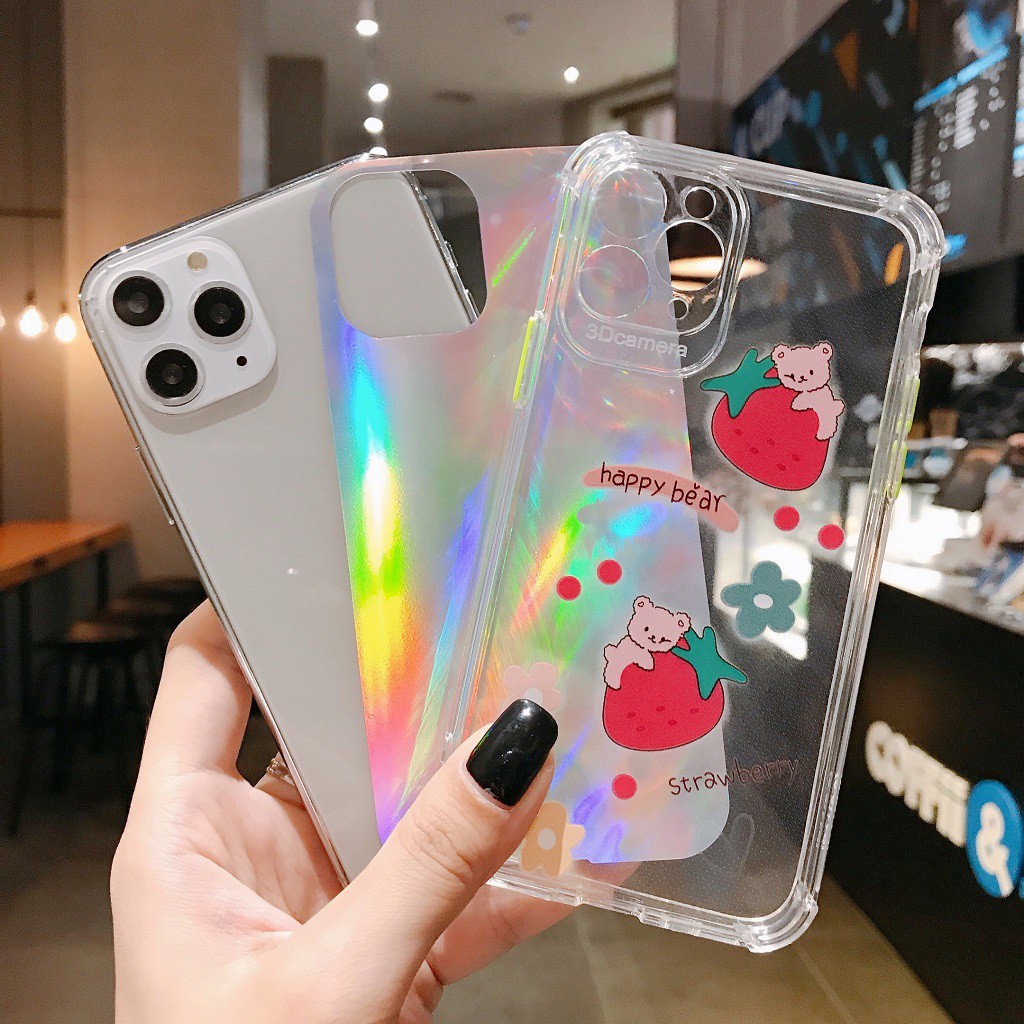 Ốp IPHONE Rabbit cute BẢO VỆ CAM- Phản Quang 6/6plus/6s/6splus/6/7/7plus/8/8plus/x/xs/xsmax/11/11pro/11promax - H Case