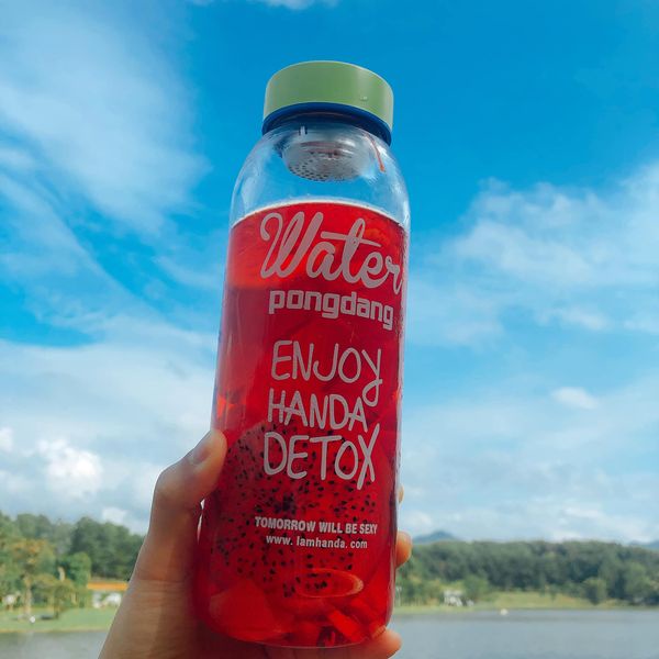 Set trà hoa quả sấy lạnh Detox giảm cân Vườn An