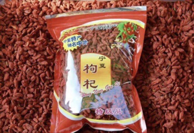 100gr kỷ tử Ninh hạ hàng đẹp loại 1