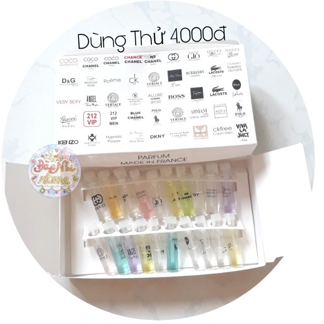 Set nước hoa mini