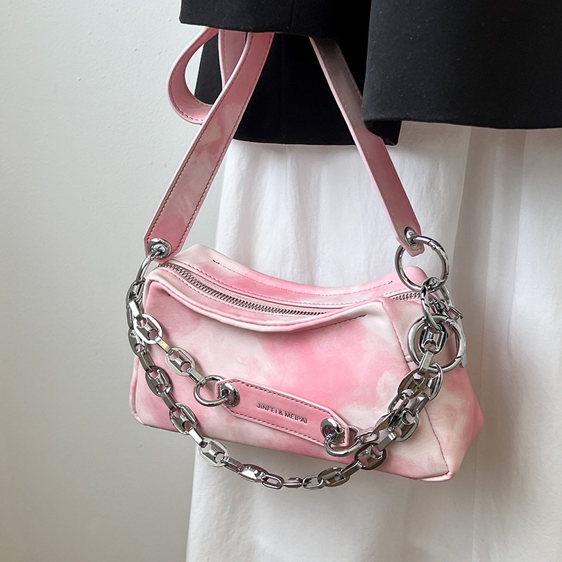 Túi Đeo Vai Có Dây Đeo Sợi Xích Phong Cách Pháp Thời Trang Mới Cho Nữ