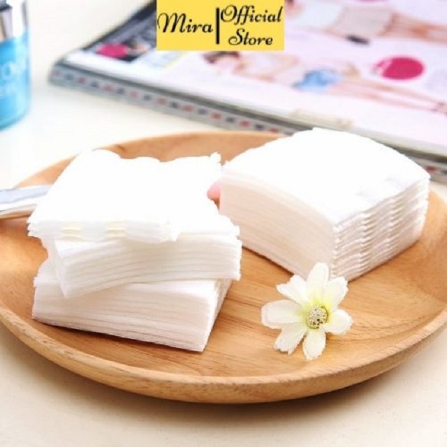 Bông tẩy trang Cotton Pads 222 miếng SIÊU TIỆN LỢI MIRAASHOP
