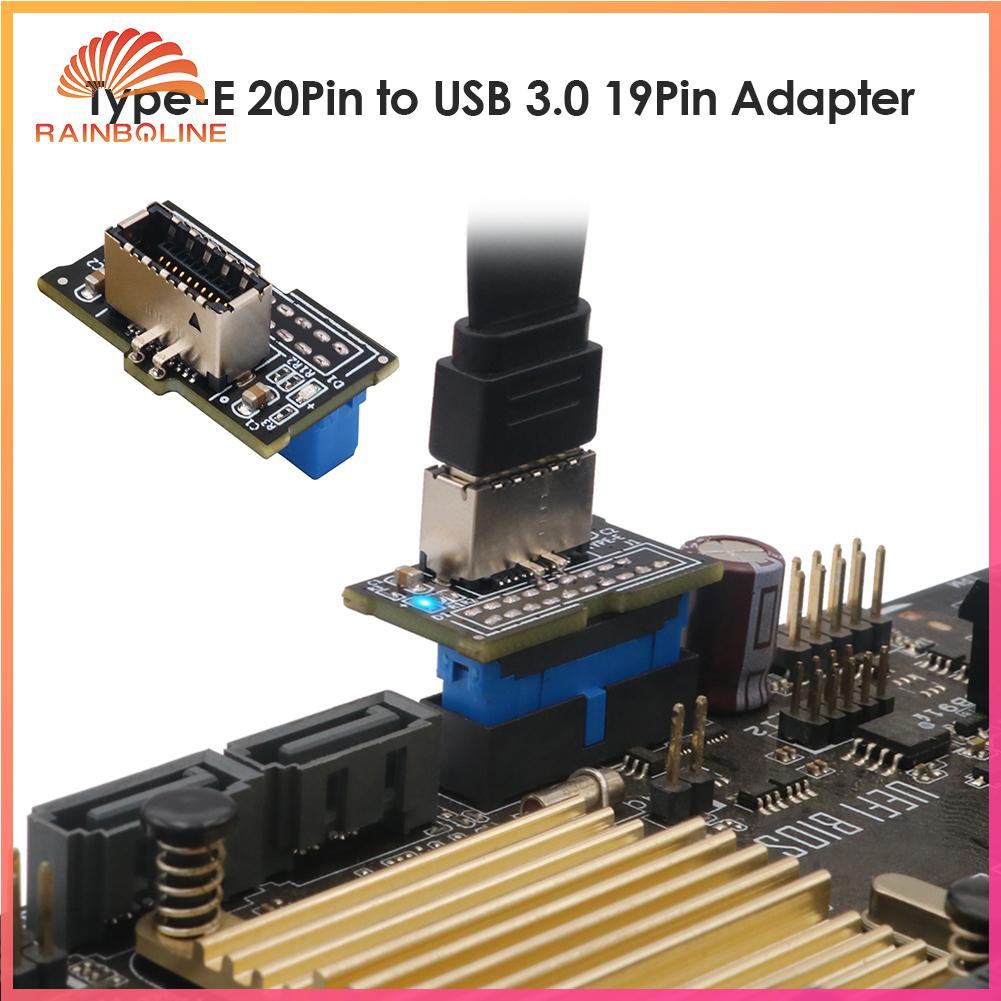 Ổ Cắm Chuyển Đổi Usb 3.0 10gbps 19pin Type-E 20pin | BigBuy360 - bigbuy360.vn