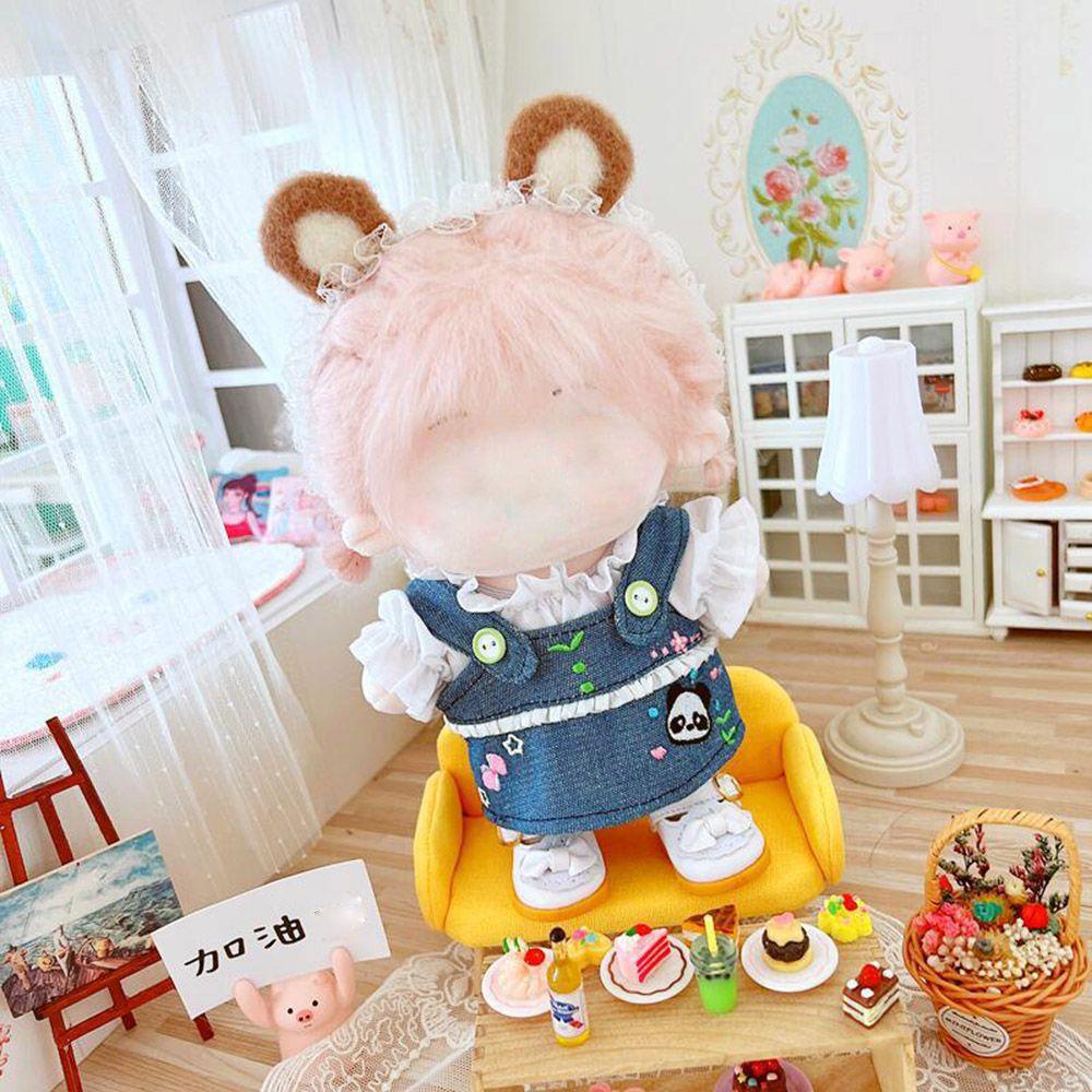 Đầm Yếm Denim Thời Trang Xinh Xắn Cho Búp Bê