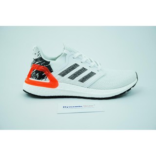 Giày Ultra Boost 2020 Cloud White And Coral Shoes