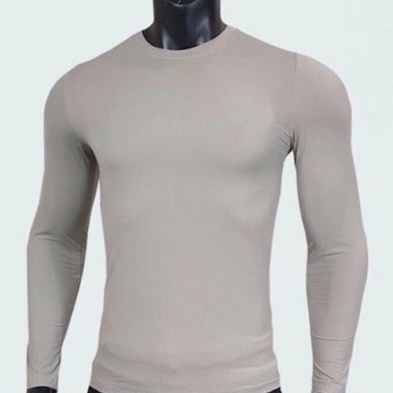 Áo thun nam giữ nhiệt tay dài size M - 3XL Unisex thể thao năng động cổ tròn basic vải mềm mại 2c