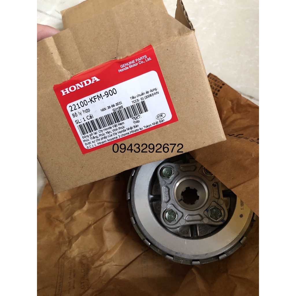 Bộ Ly Hợp Côn Sau Honda