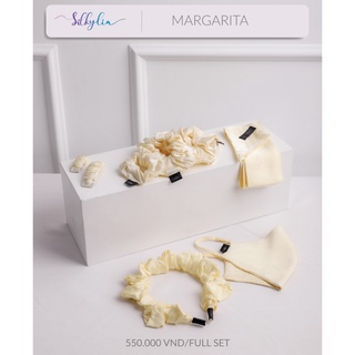 Combo phụ kiện lụa tơ tằm margarita