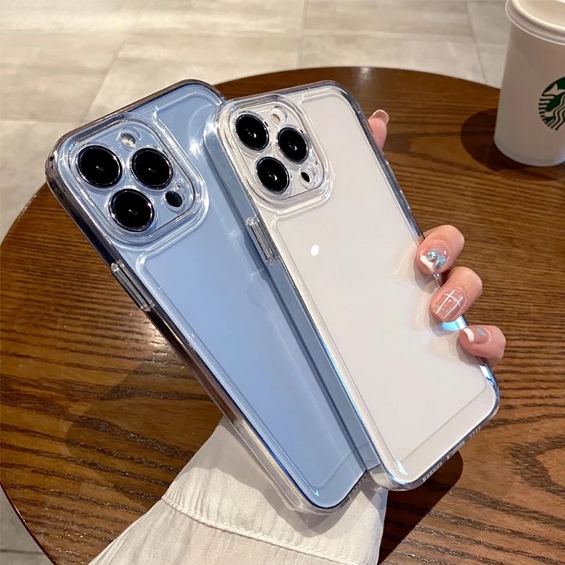 For iphone 15 pro max Ốp Điện Thoại TPU Mềm Trong Suốt Chống Sốc Chống Bụi Cho IPhone 14 pro max 13 12 11 Pro Max X XR 8 7 Plus