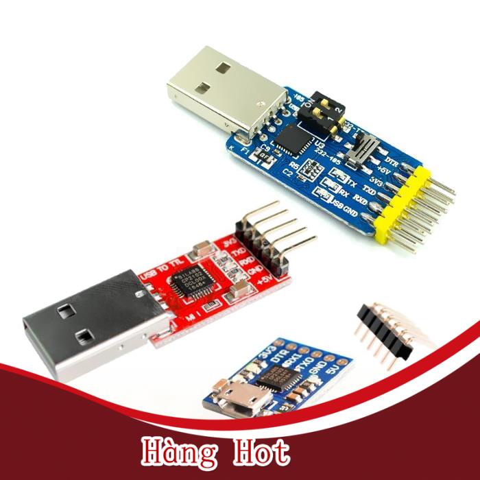 [ Hàng Hot ] CP2102 USB 2.0 to UART TTL 5PIN Connector Module Serial Converter STC Replace FT232 CH340 PL2303 CP2102 MIC