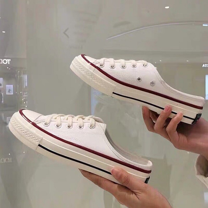 [Mã FAMAYWA2 giảm 10k đơn từ 50k] Giày nữ đẹp 2019, giày sục nữ màu đen, vàng, trắng mã BT97