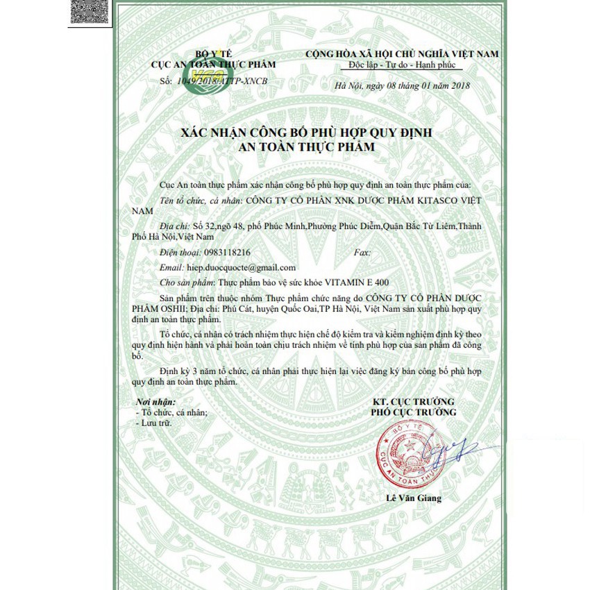 Vitamin E đỏ Nga chống lão hóa, ổn định nội tiết cho phụ nữ từ 12 tuổi trở lên | Thế Giới Skin Care