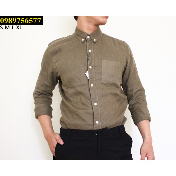 Áo Sơ mi Nam tay dài VNXK CK