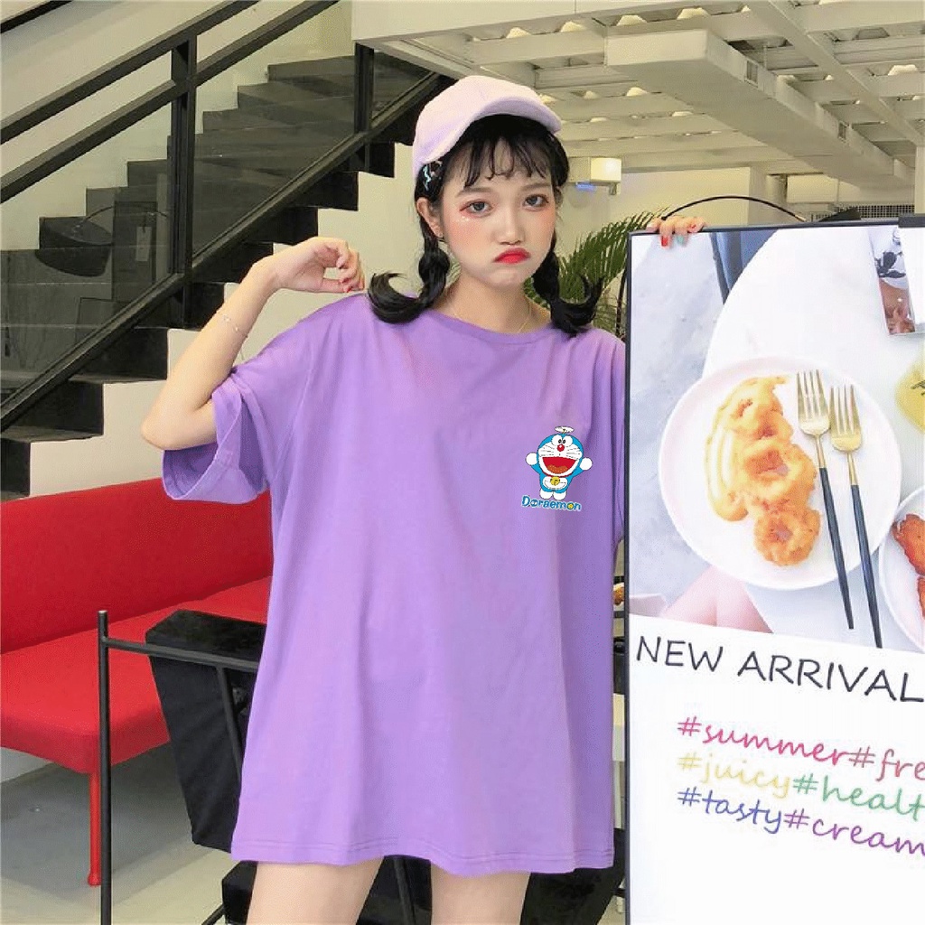 Áo thun Doraemon, Doremon logo nhỏ dễ thương cute