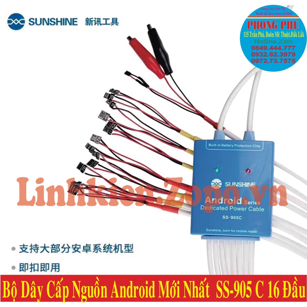 Bộ Dây Cấp Nguồn Các Dòng Android SUNSHINE SS-905C