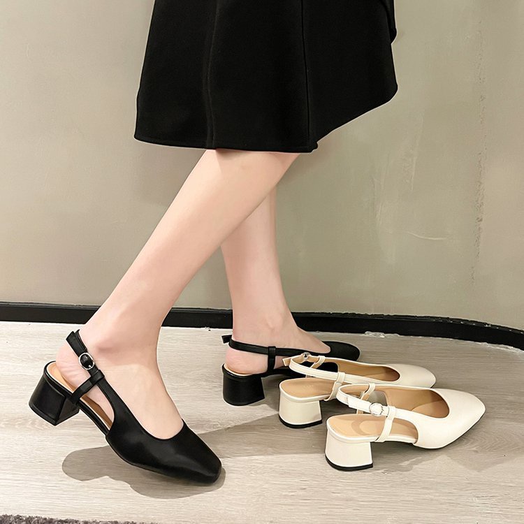 Giày nữ bia size 40 41 42 43 44 giày cao gót size lớn rất êm chân