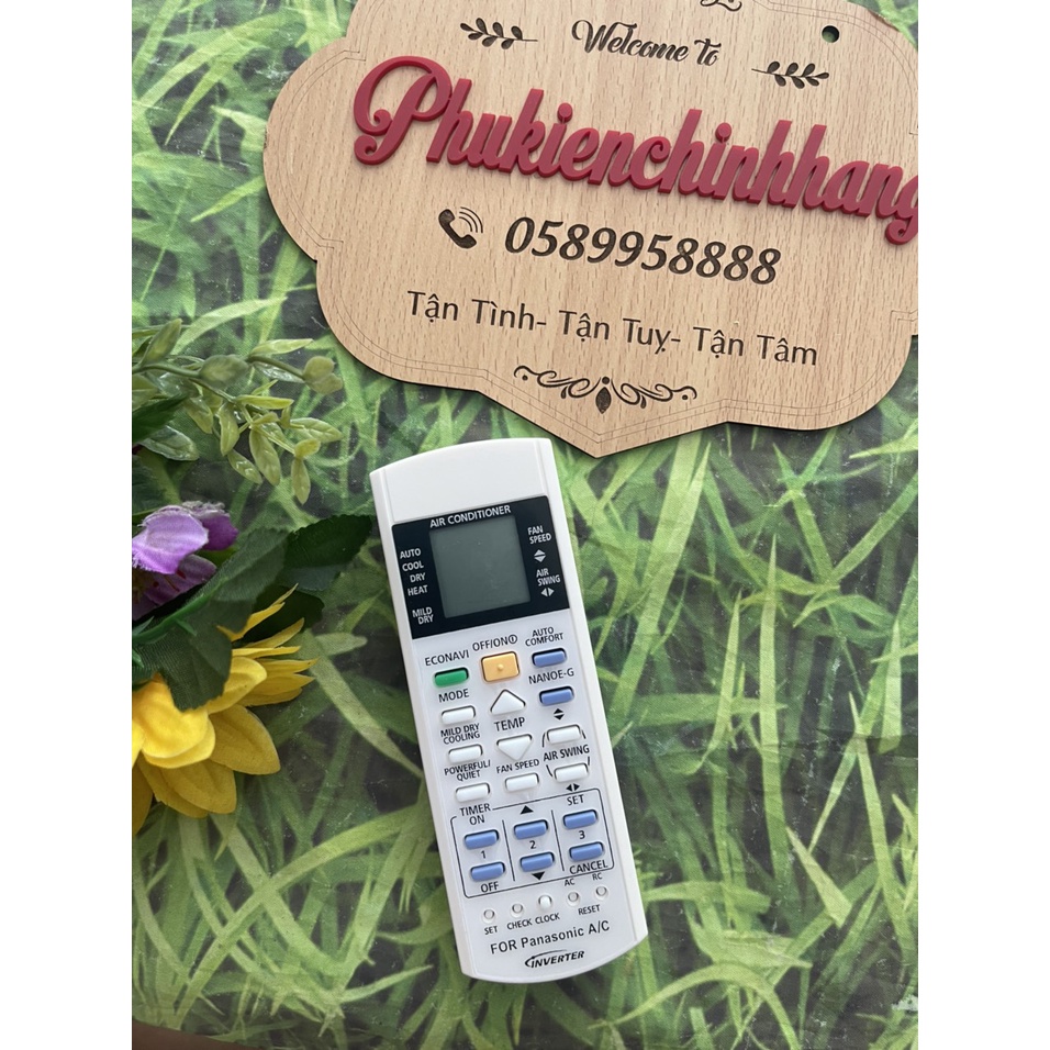 [Bảo hành 03 tháng] Remote máy lạnh PANASONIC có inverter