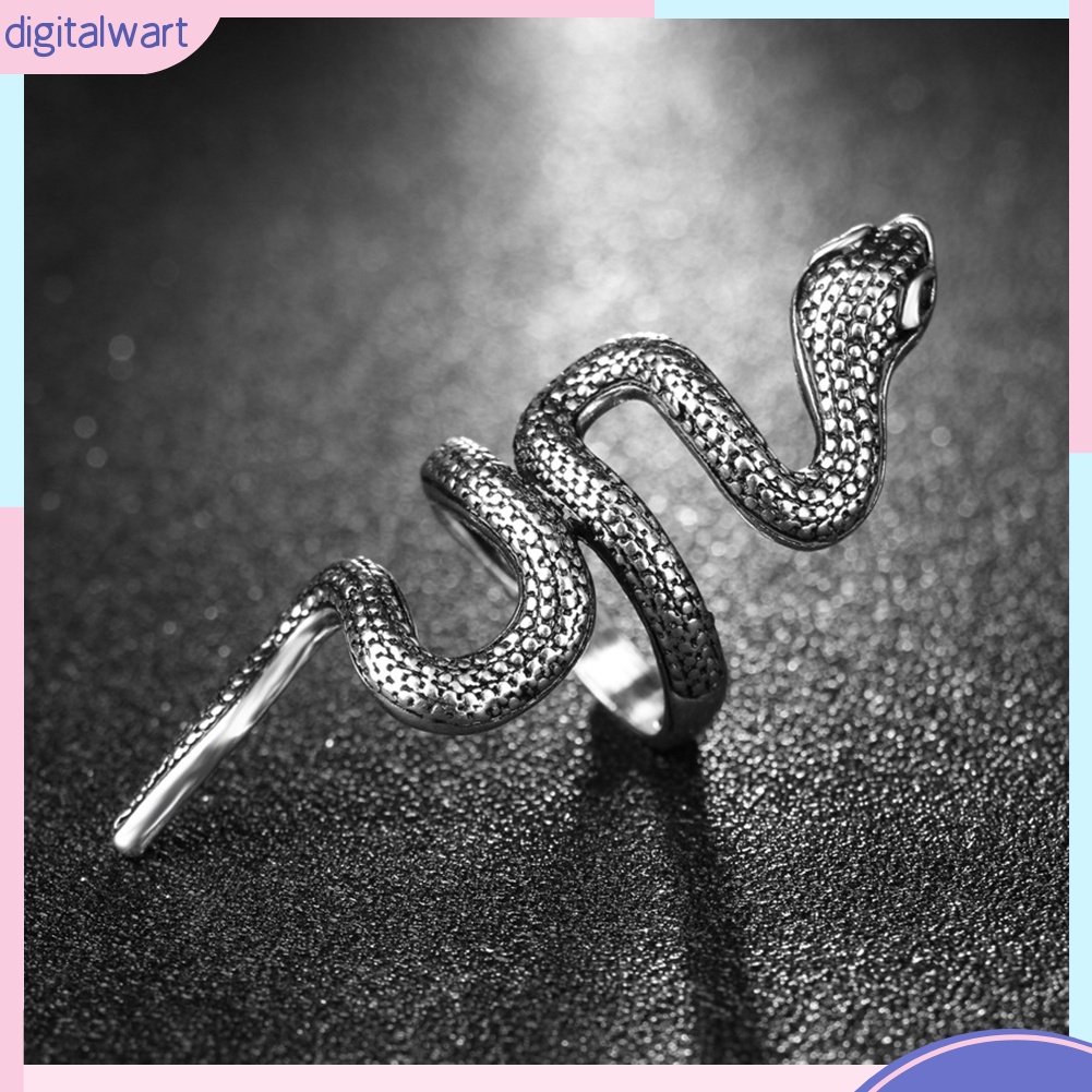Nhẫn Hợp Kim Hình Rắn Hóa Trang Cho Nam Và Nữ