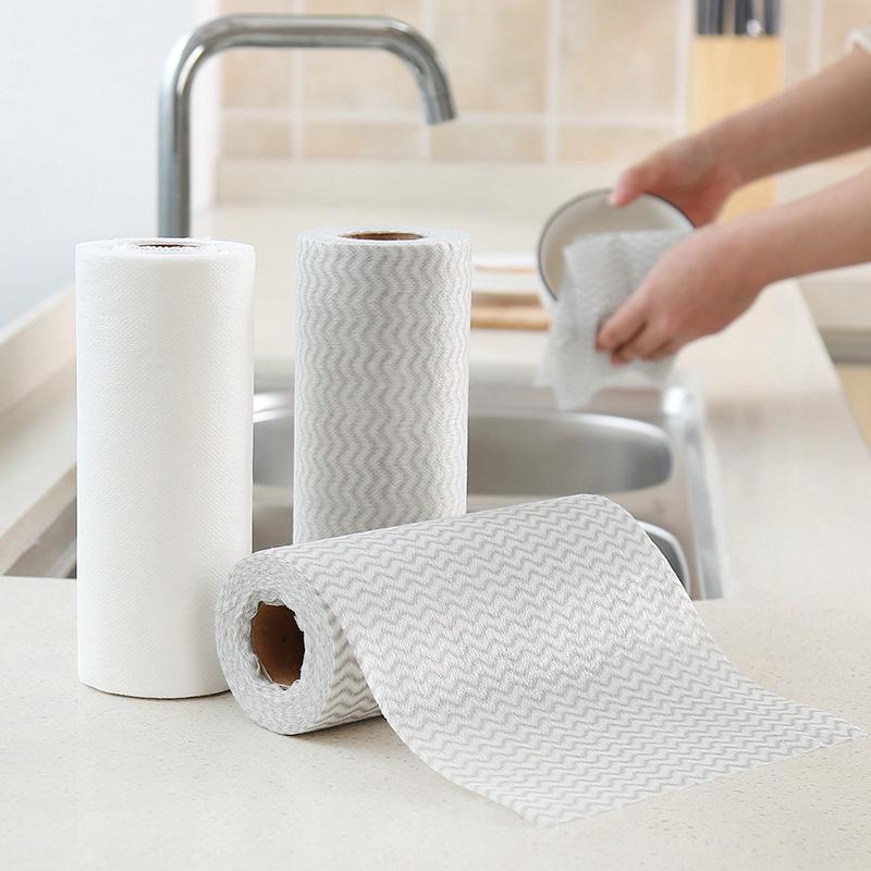 Cuộn Giấy Thấm Dầu Dùng Để Lau Chùi Nhà Bếp