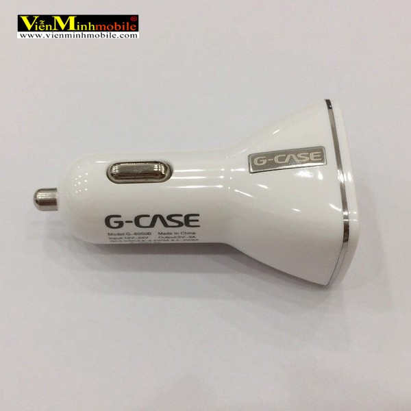Sạc xe hơi G-Case Dual USB 3.0