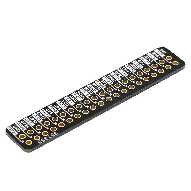 deceble Raspberry Pi 4B GPIO Reference Board Fit for Raspberry Pi 2 Type B/ B+