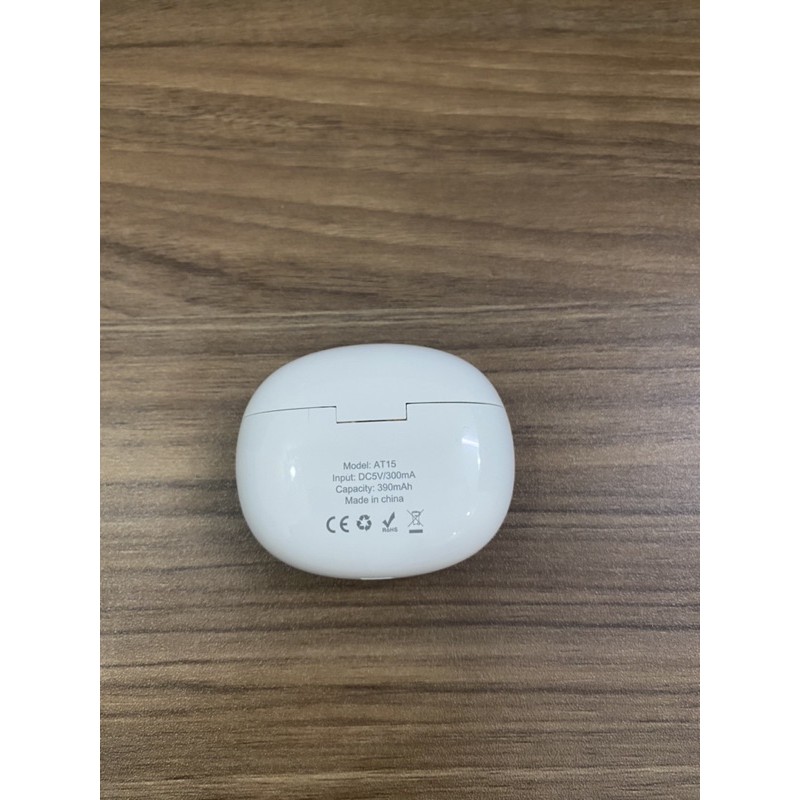 Tai nghe Bluetooth True Wireless Mozard AT15 Trắng like new, còn BH 1 đổi 1 | BigBuy360 - bigbuy360.vn