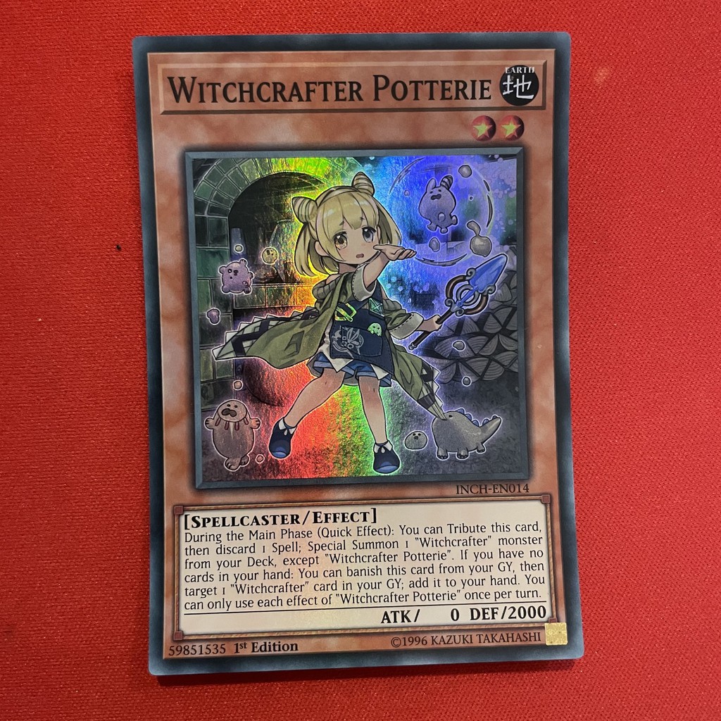 [EN][Thẻ Bài Yugioh Chính Hãng] Witchcrafter Potterie