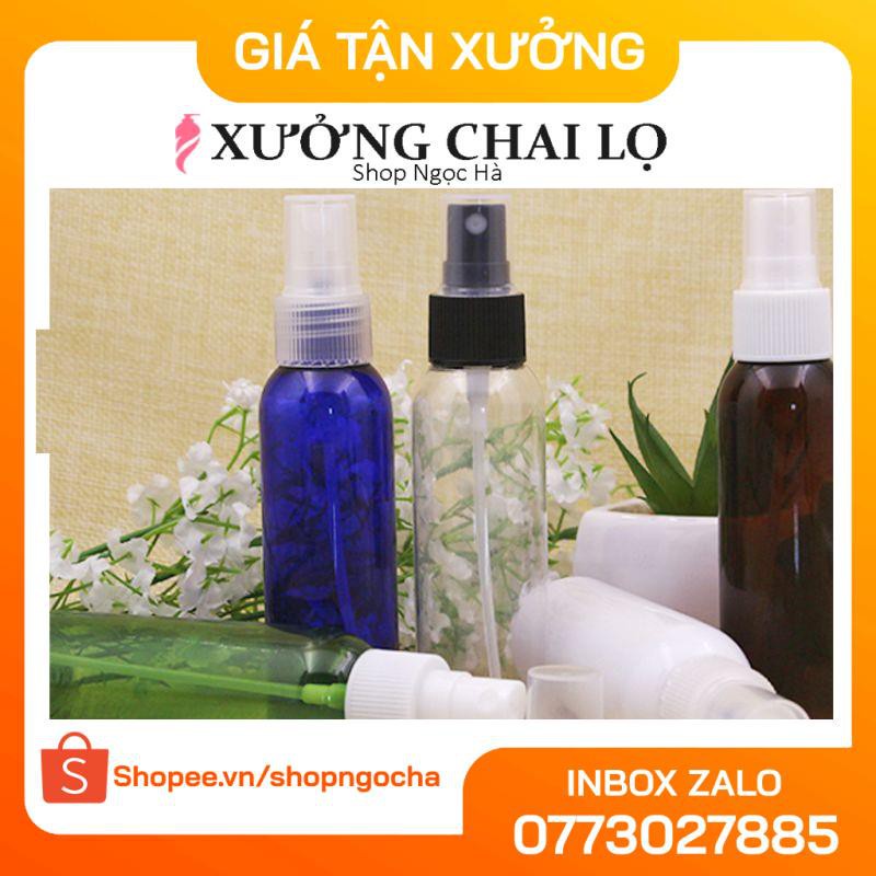 Chai xịt phun sương 50ml,100ml,30ml,20ml,10ml chiết mỹ phẩm , phụ kiện du lịch