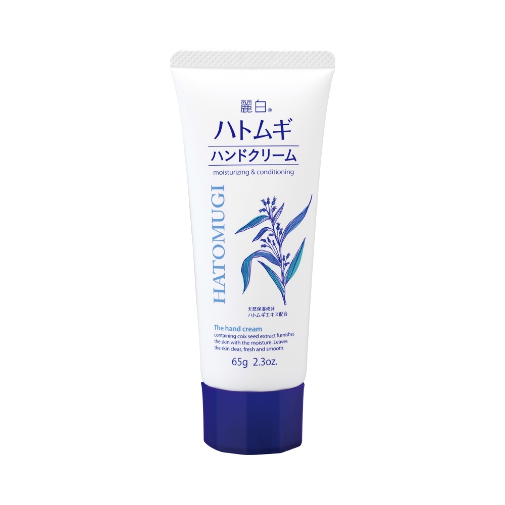 Kem Dưỡng Da Tay Hạt Ý Dĩ Reihaku Hatomugi Hand Cream (65g)