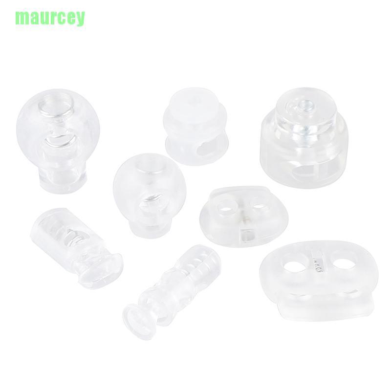 Set 10 Khóa Dây Giày Bằng Nhựa Tiện Dụng Diy