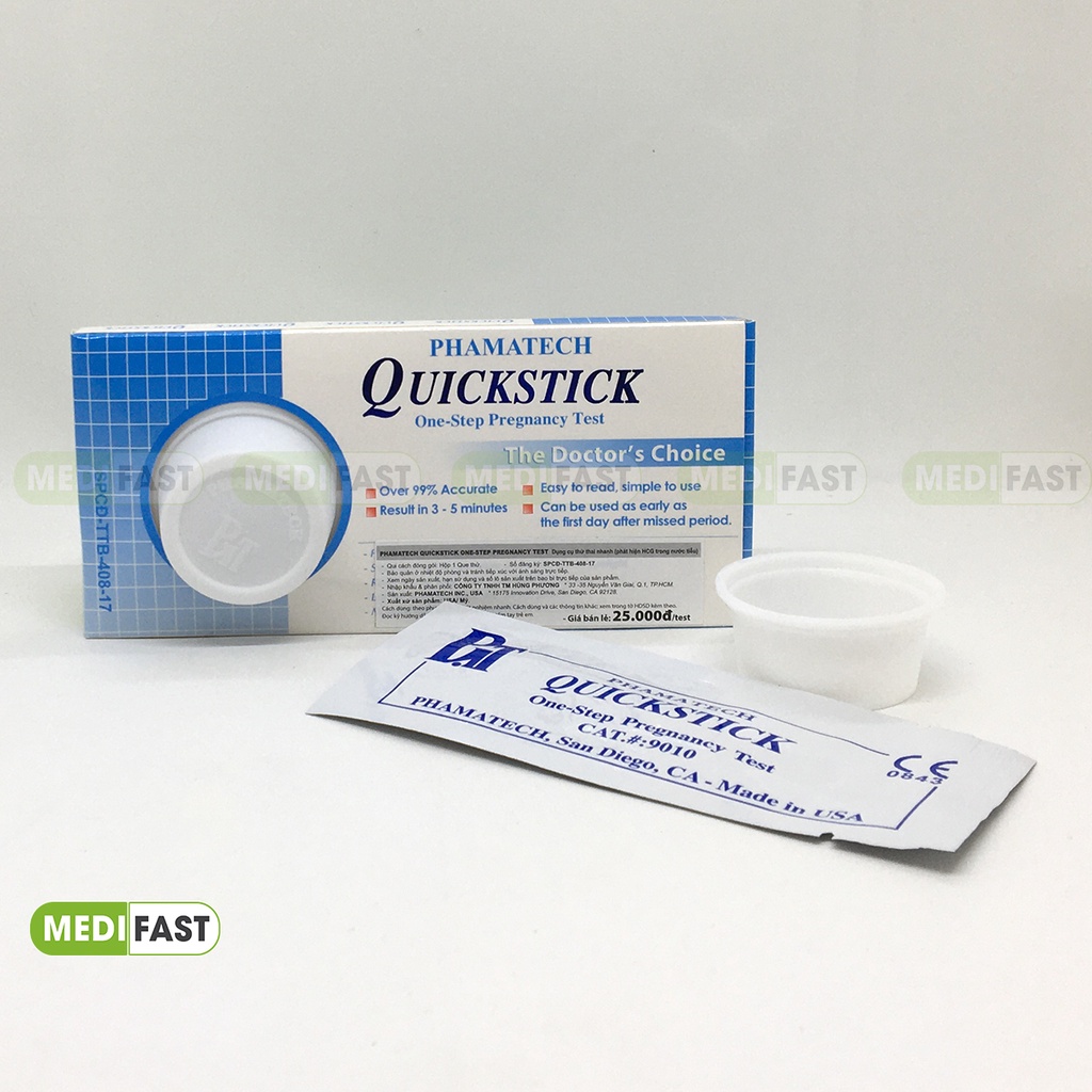 Que thử thai Quickstick - Que thử thai thế hệ mới từ USA