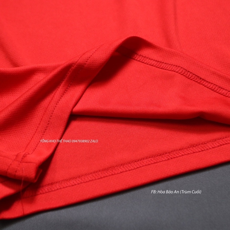 Bộ quần áo đá banh CLB Arsenal 2023 có cổ màu đỏ hàng cao cấp