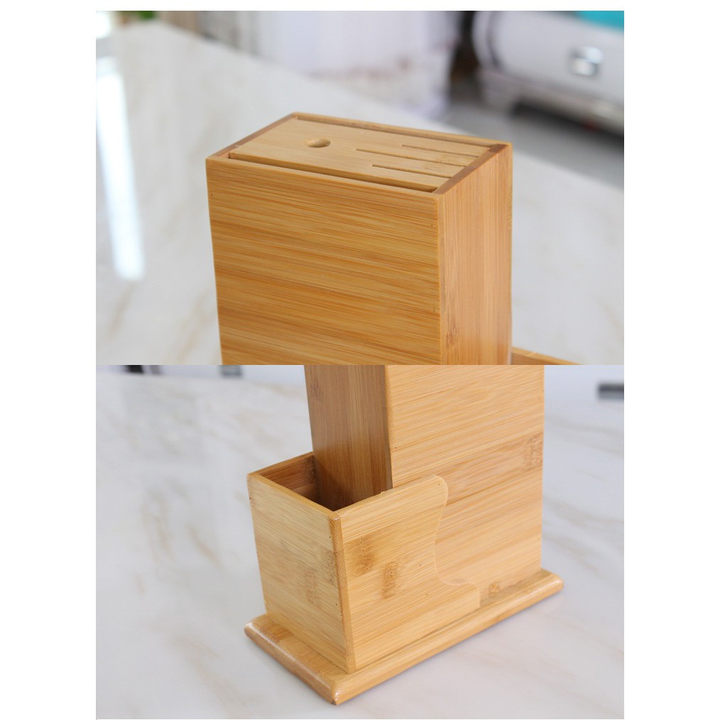 ❤️ Kệ Đựng Dao - Đũa - Thìa Hình Chữ Nhật Bằng Gỗ Tre Tự Nhiên, Cao Cấp - Nội Thất Bếp Xinh | BigBuy360 - bigbuy360.vn